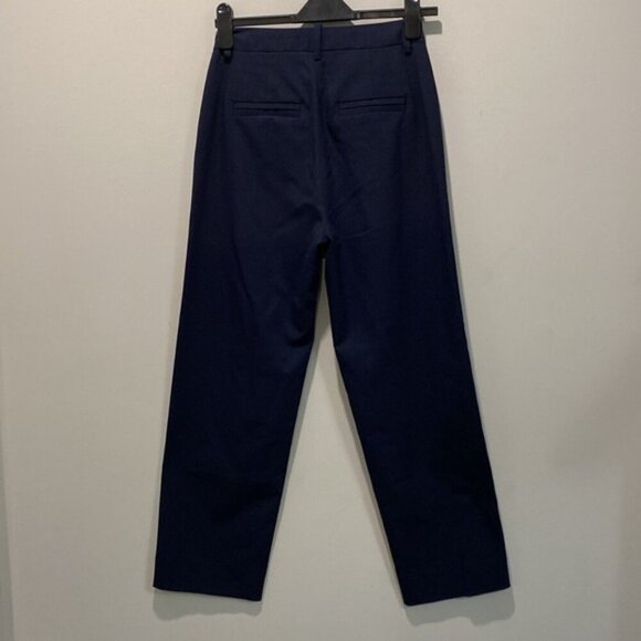 Frank and Oak Jane Navy Blue Straight Leg Pants Size 4 - Picture 6 of 13